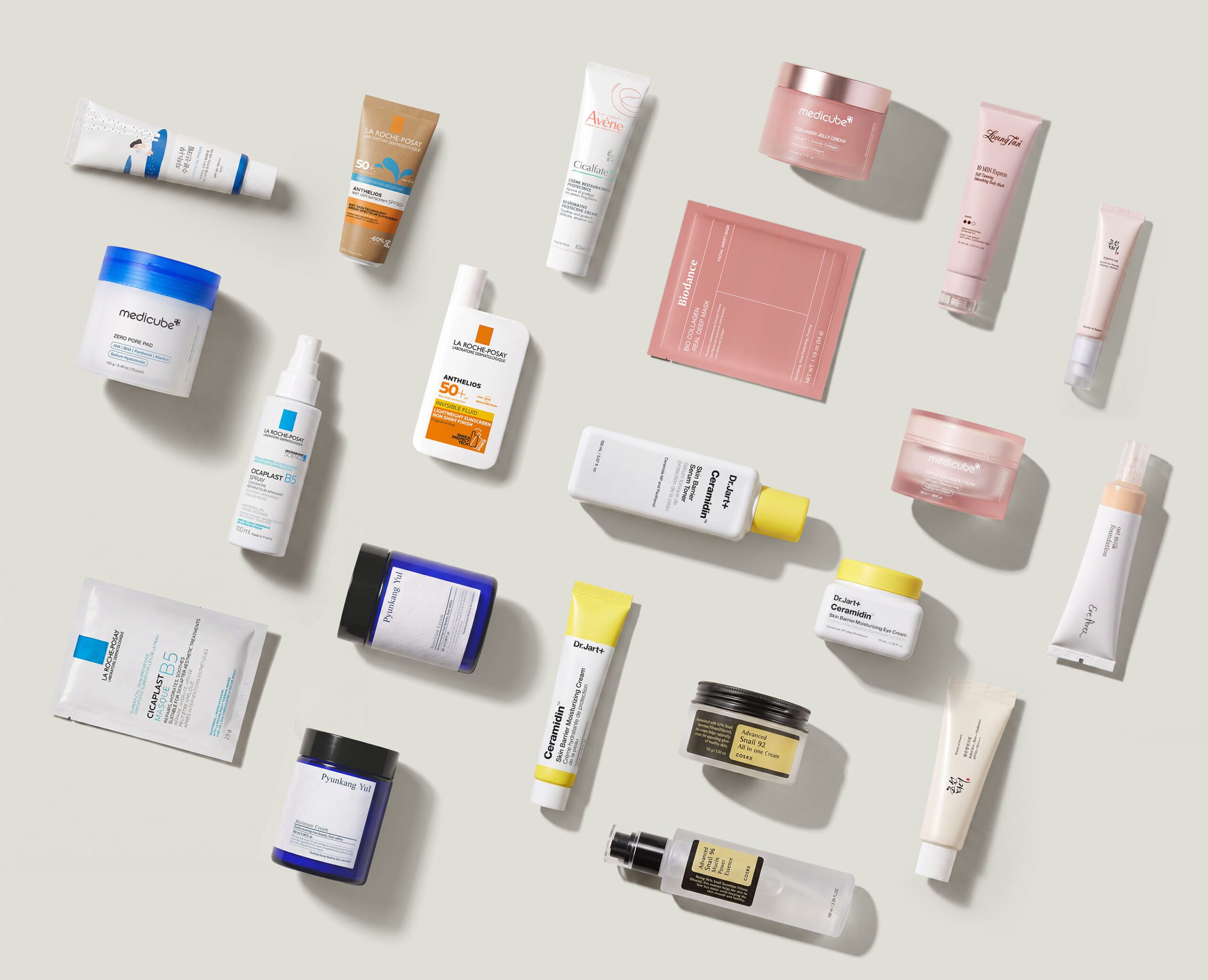 Korean beauty and skin care products